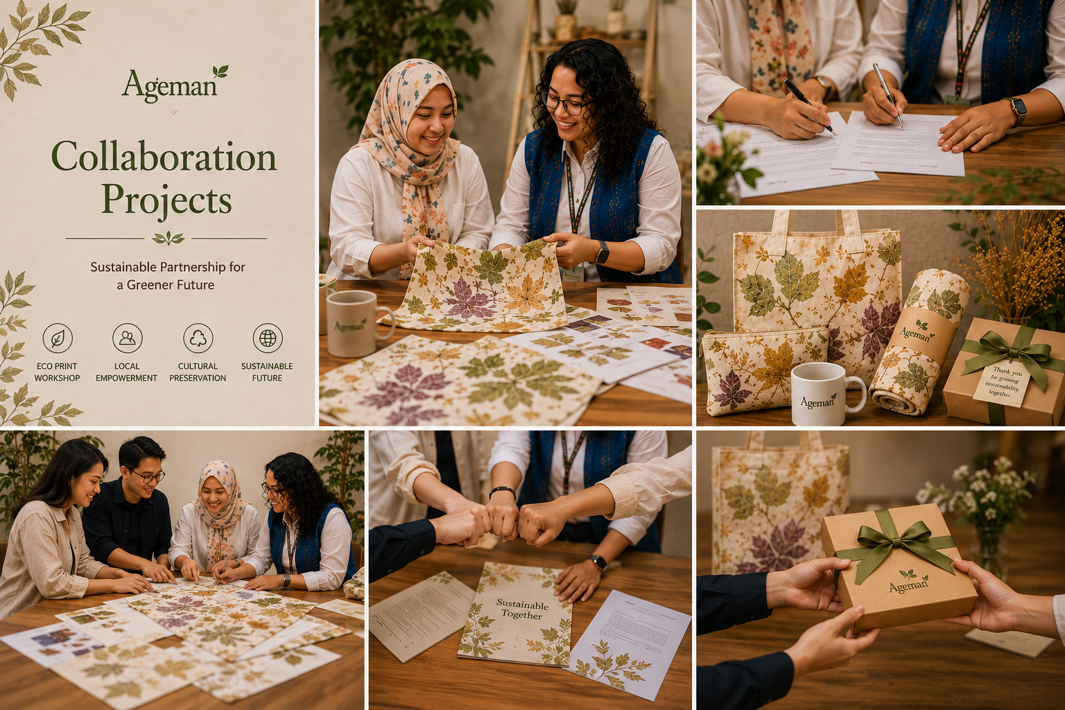 Ageman Collaboration Projects sustainable partnership and creative collaboration